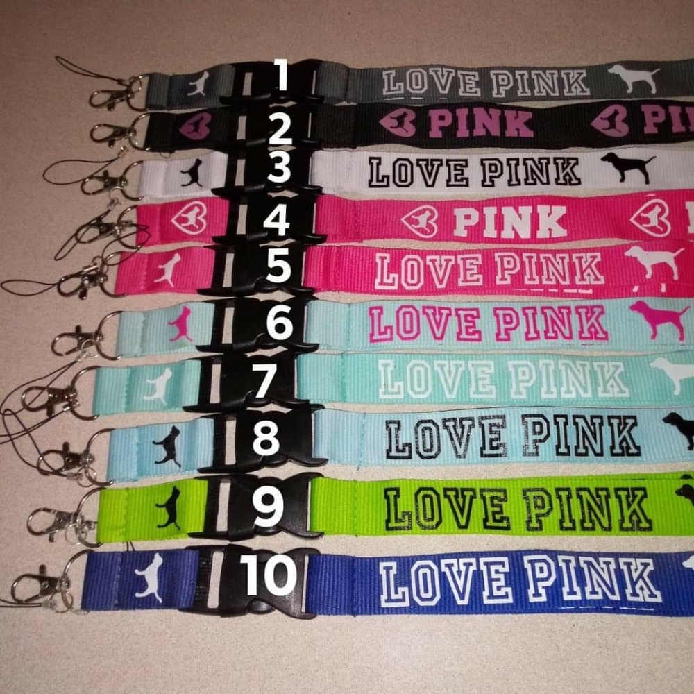 LAST DAY! - VS PINK lanyards